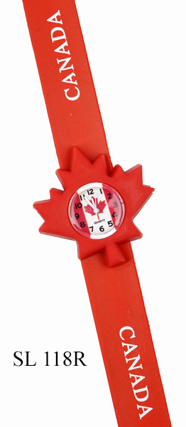 SL 118R Red Canada Flag Maple Leaf \"Canada\"